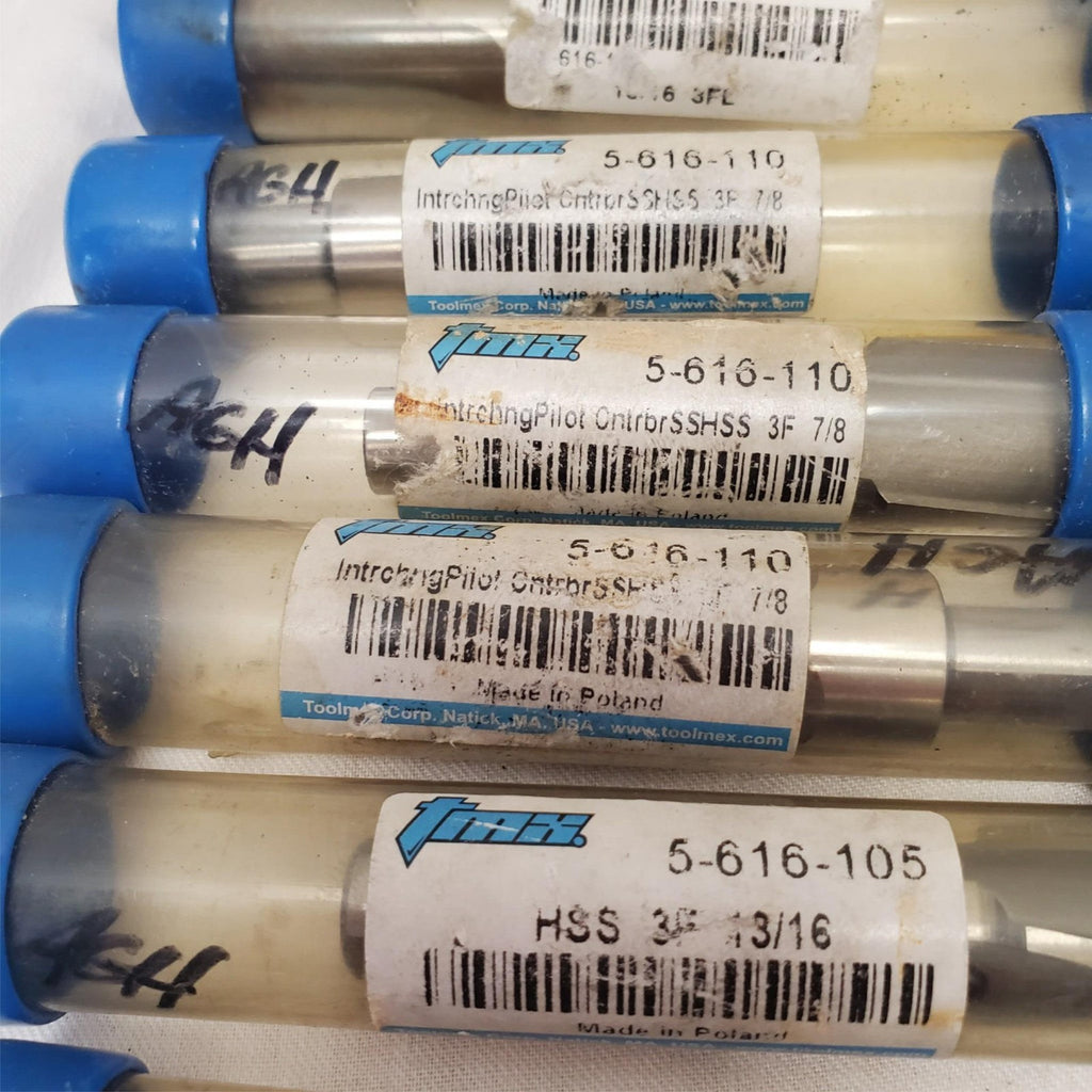 Lot of 10 TMX High Speed Steel Drill Bit LOT-866