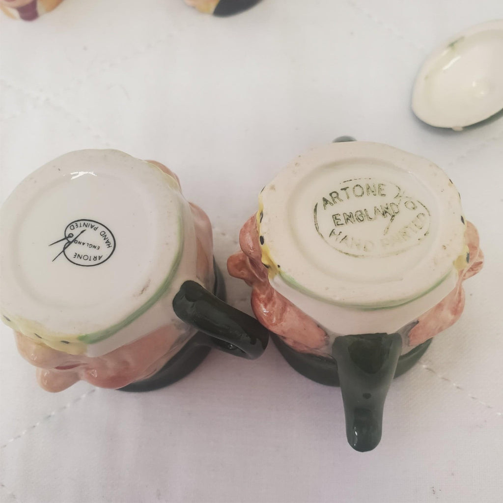 Assorted Toby Jug & Royal Doulton Aramis Three Musketeers Ceramic Cups 