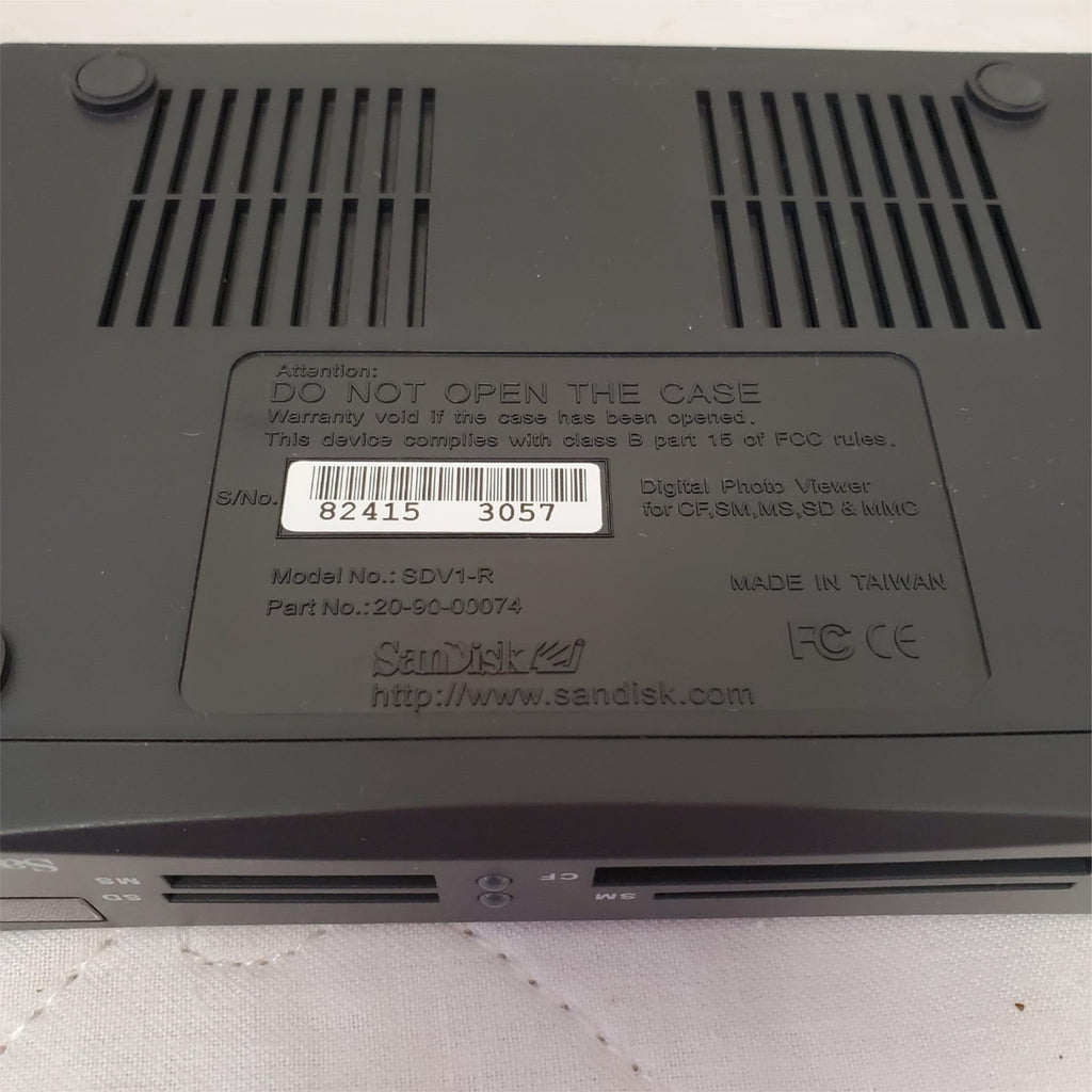 SanDisk Digital Photo Viewer and Card Reader for TV, SDV1-R