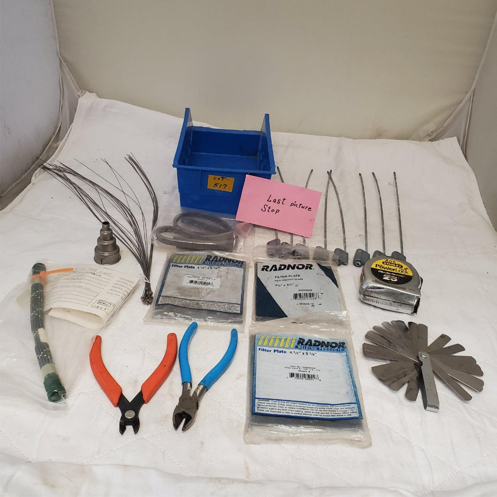 Lot of Feeler Gauge Blade, Pilers & Other Tools LOT 517