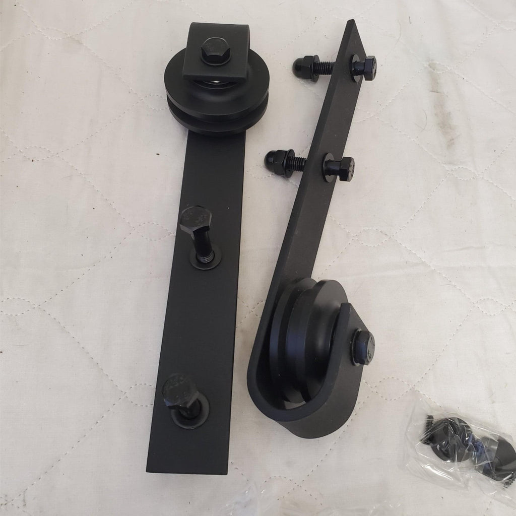 Set Of Barn Door Slider Black