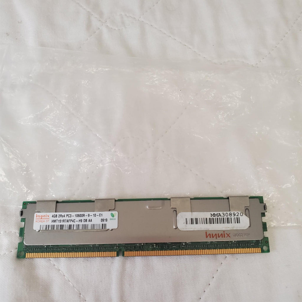 Hynix HMT151R7AFP4C-H9 4GB PC3-10600R-9-10-E1 DDR3 ECC Server RAM