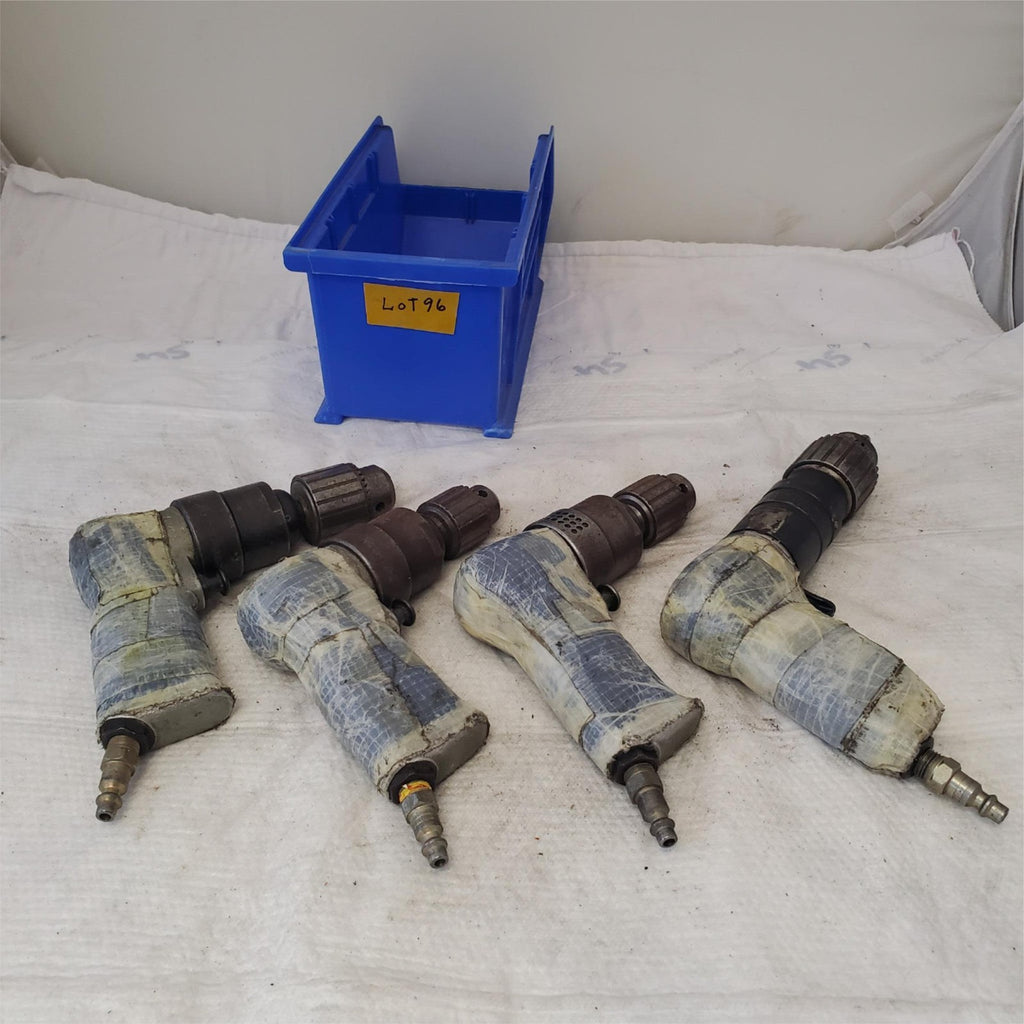 Used Rockwell Pistol Grip Pneumatic Air Drill Air Tool Lot-96