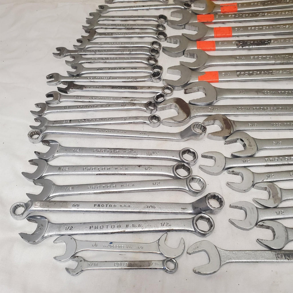 Lot of Assorted Proto Wrenches Set LOT-357
