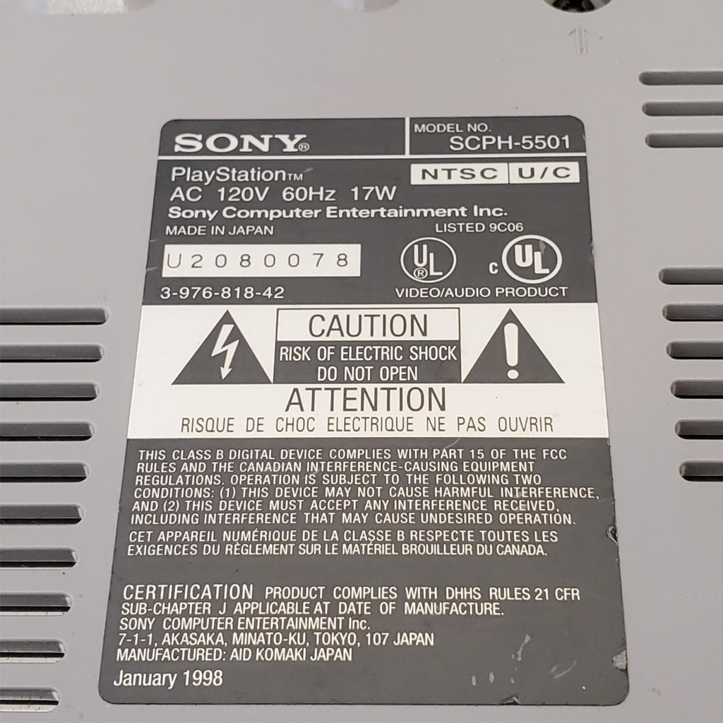 Lot of 10 Sony Play Station 1 Consoles For Parts #1