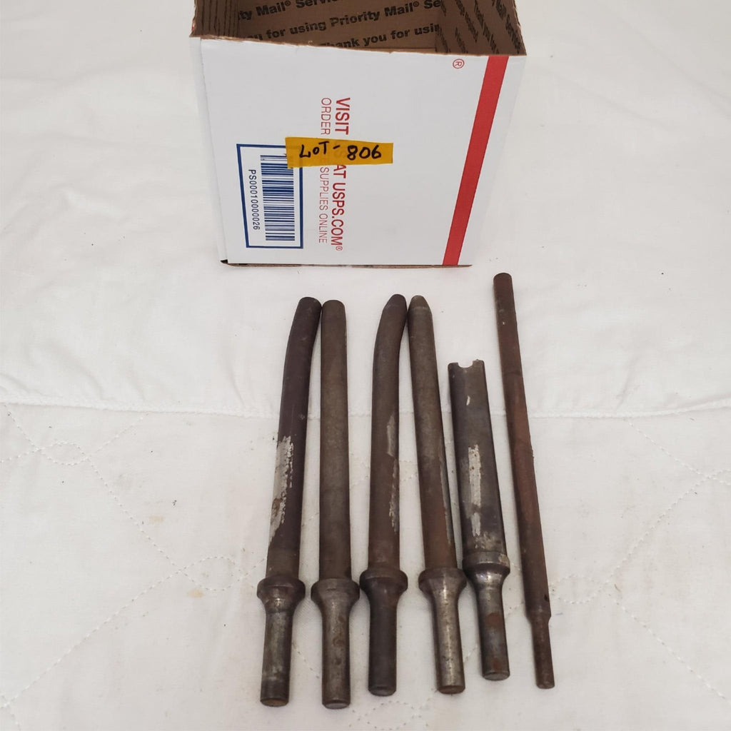 Lot of 6 Straight Shank Rivet Gun Aircraft Tools LOT-806