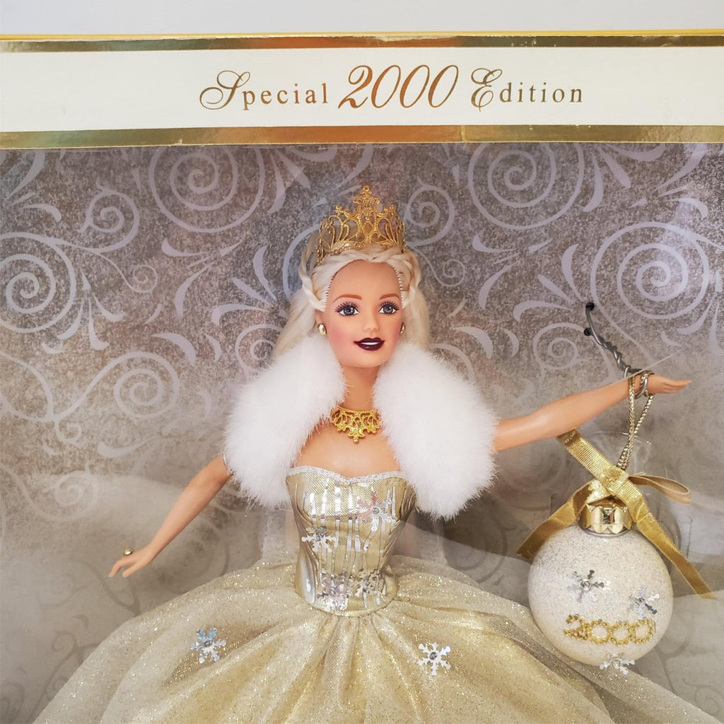 Barbie 2000 - Special Edition Celebration Barbie Doll Gold Dress Mattel 