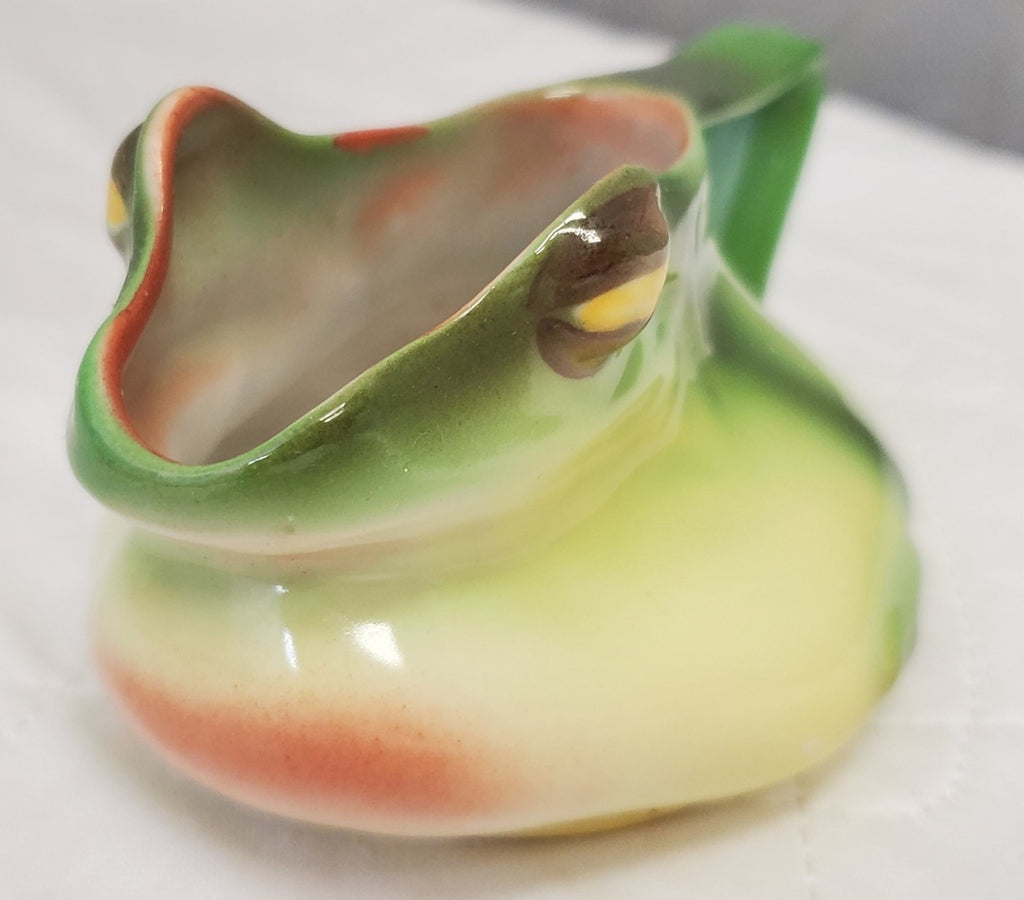 Antique Vintage Royal Bayreuth FROG Creamer Mug
