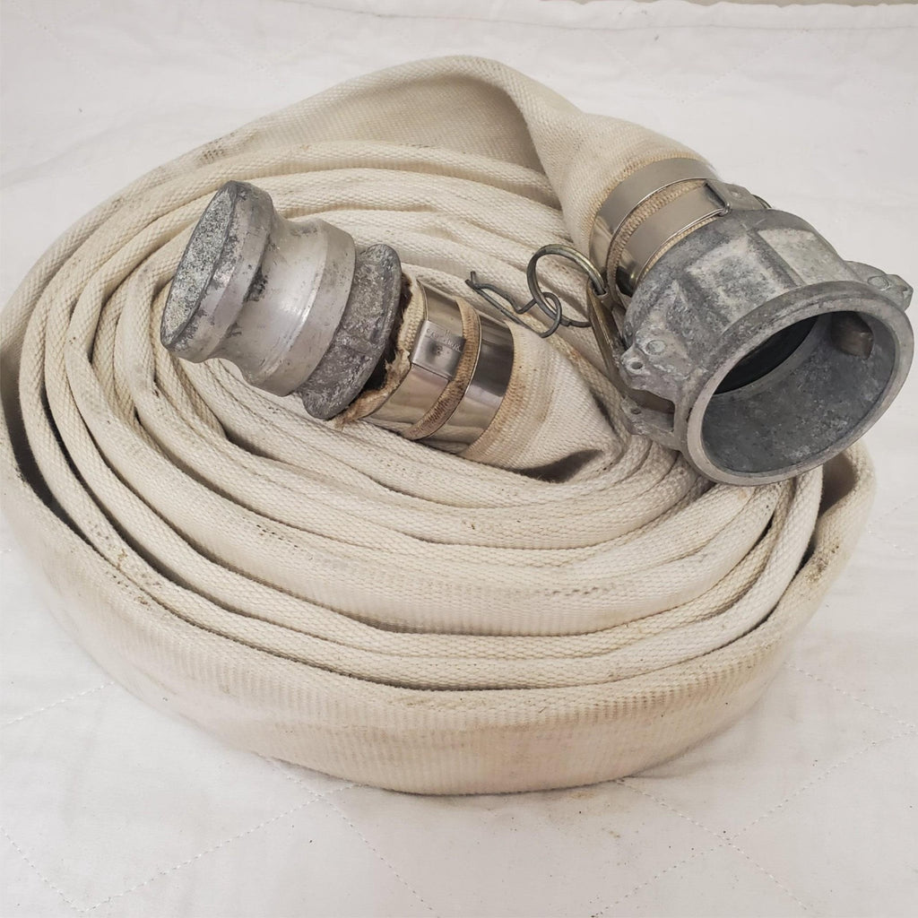 Heavy Duty Industrial Fire Hose with Aluminum Couplings