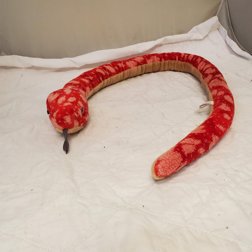 Aurora Playful Red Corn Stuffed Animal Snake