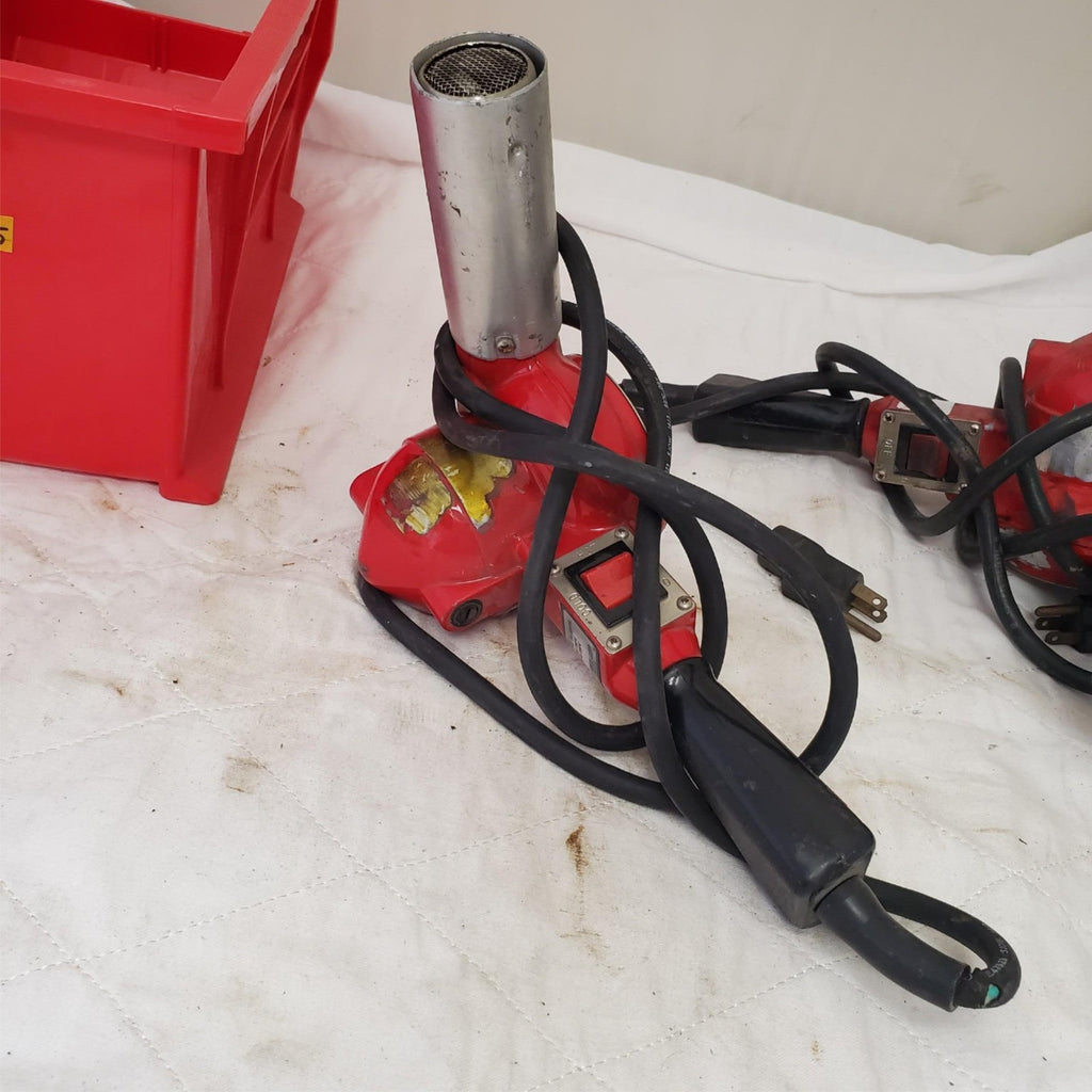 Lot of 2 MASTER Appliance HG-501A Professional Heavy Duty Heat Gun LOT 625