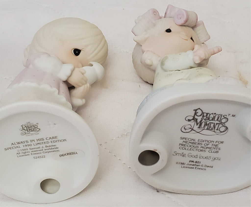 Lot of Ensco Precious Moments, Jonathan David & other Various Figurines
