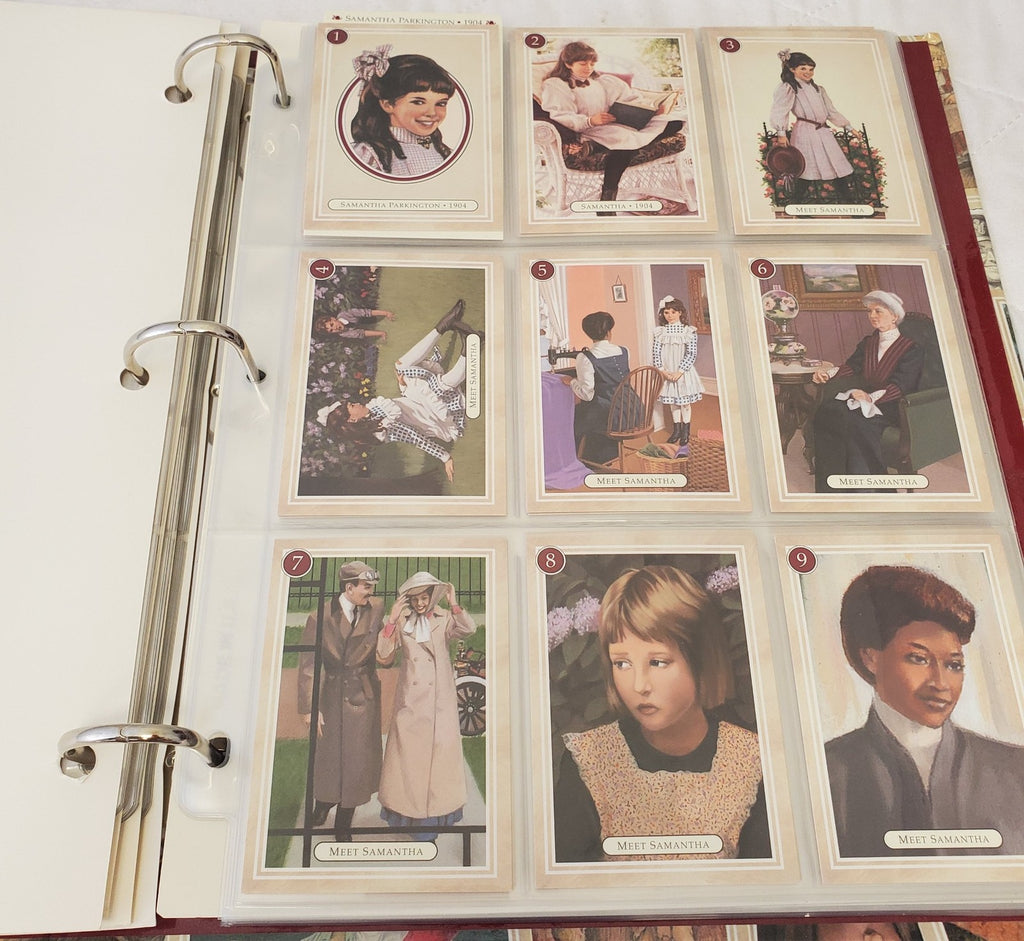 Vintage American Girls Collection Trading Album