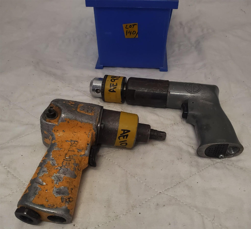 Chicago Pneumatic CP785H Drill & Ingersoll Rand Air Impact Wrench LOT-140