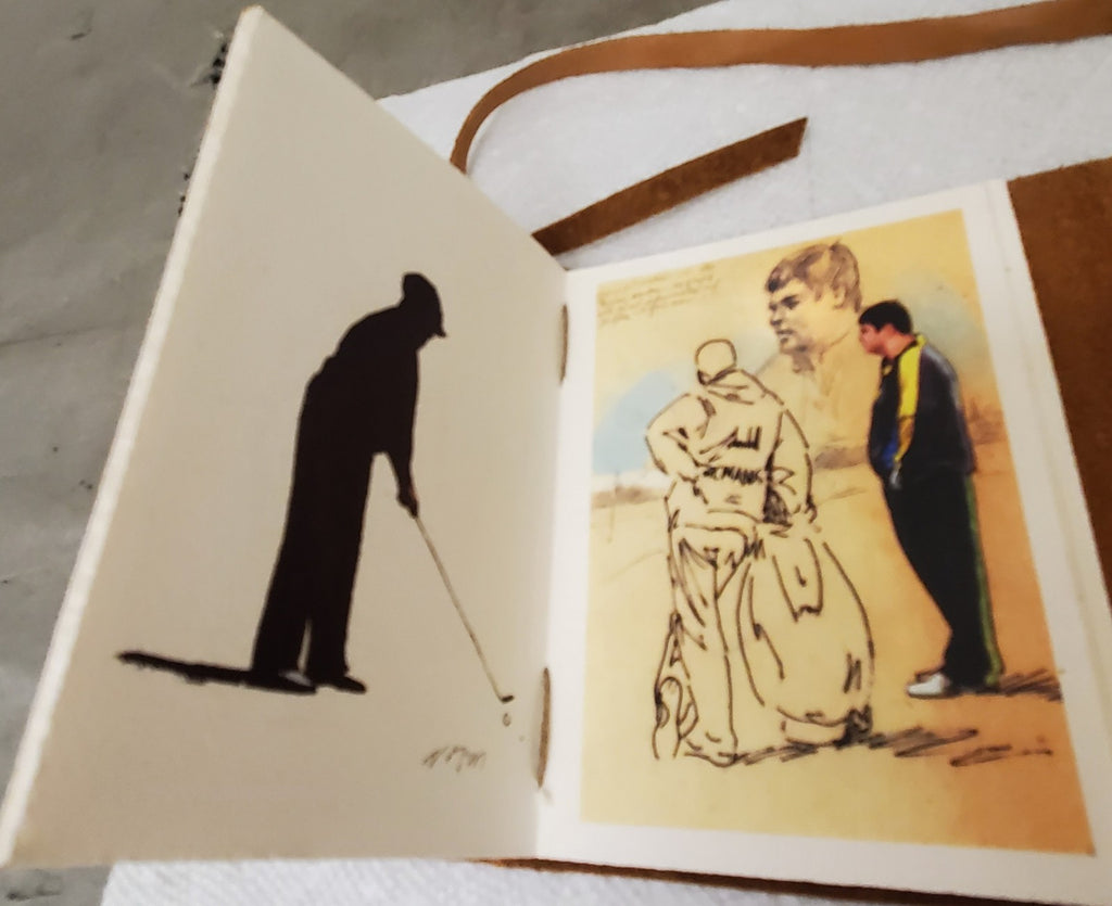 Limited edition 73 of 200 Replica of Howard Rileys Mini Sketchbook