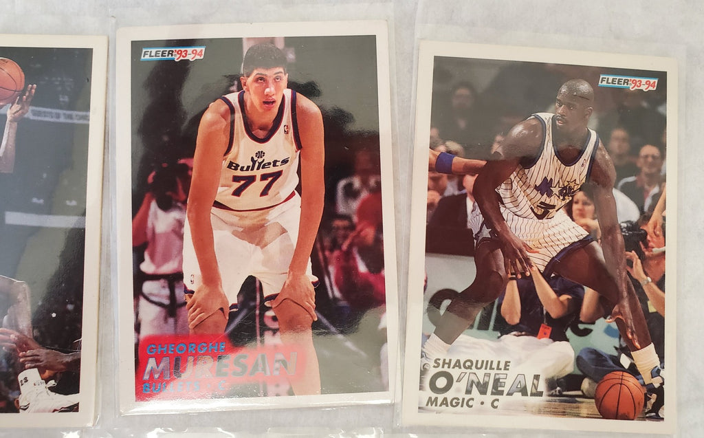 1993-94 Fleer Michael Jordan Harold Miner Heat and More Baseball Trading Cards