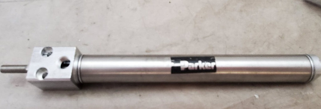 Two PARKER 0.75BFDSR05.00 Round Air Cylinder 34 Inch Bore 5 Inch Stroke