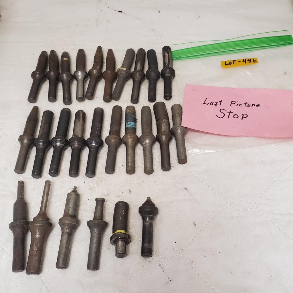 Lot of Assorted Rivet Shank Collar Buster Bits Aircraft Tools LOT-446