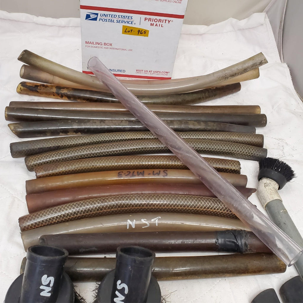 Lot of Vacuum Cleaner Attachments Set with Brushes and Hoses LOT-965