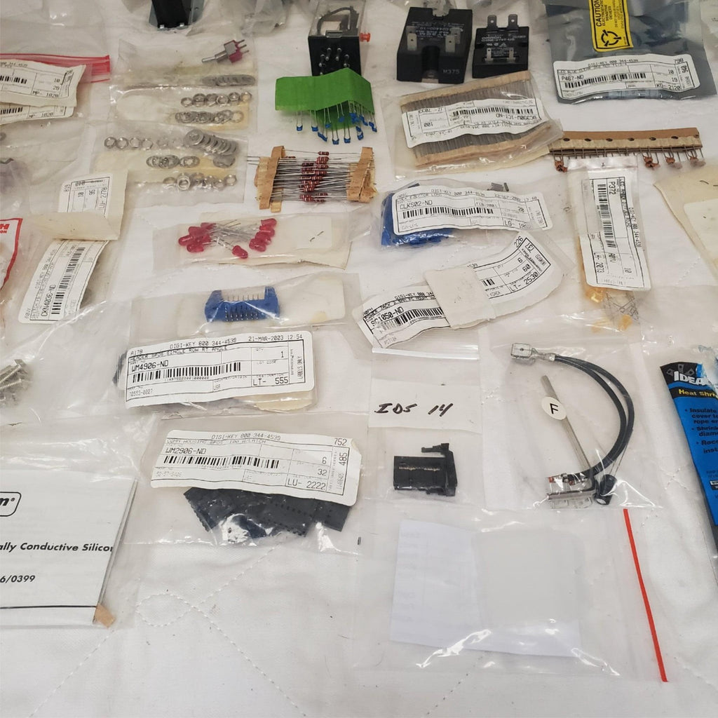 Large Lot of Omron Omega Switches Relays Electronics Parts