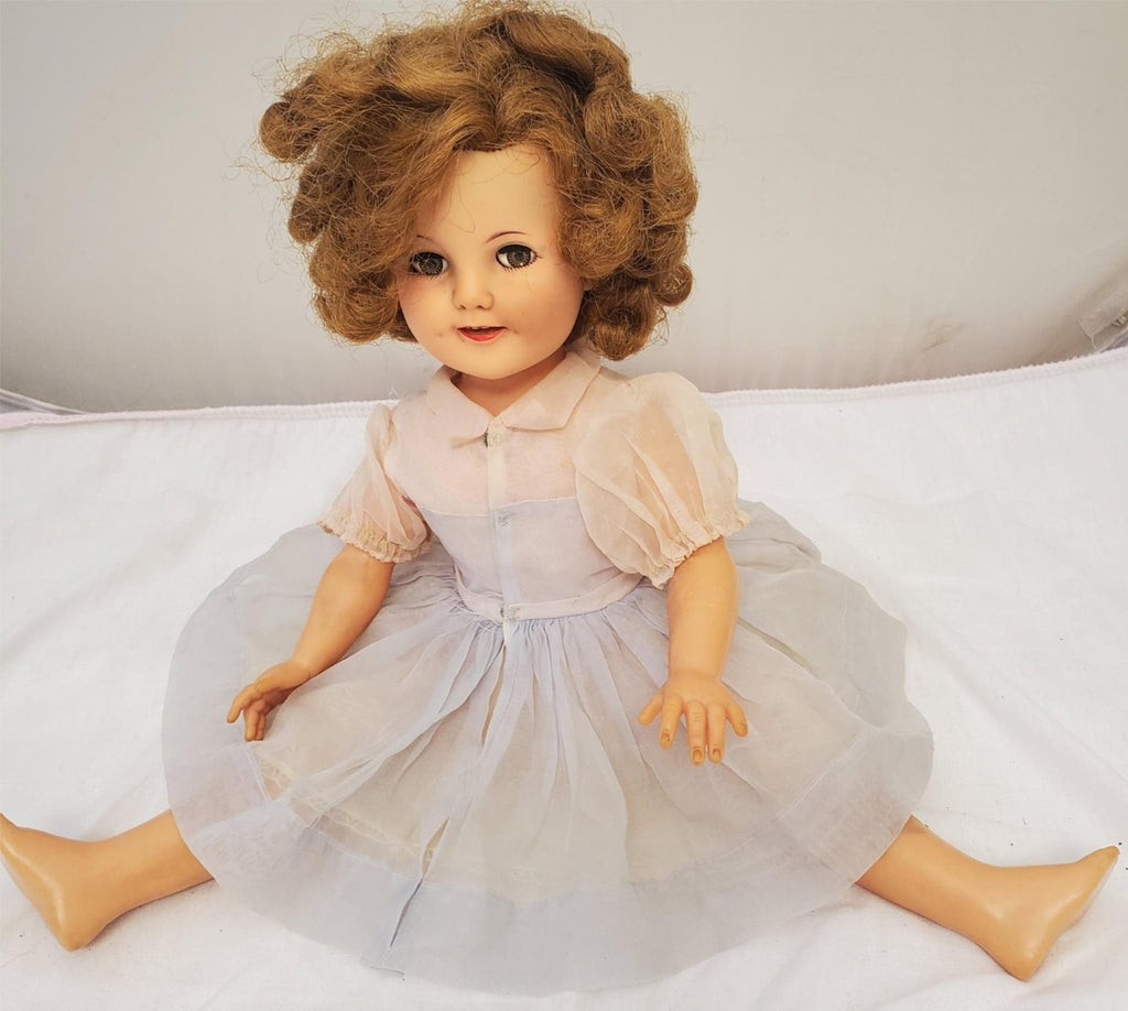 Ideal 1950s Shirley Temple Flirty Eyes Doll