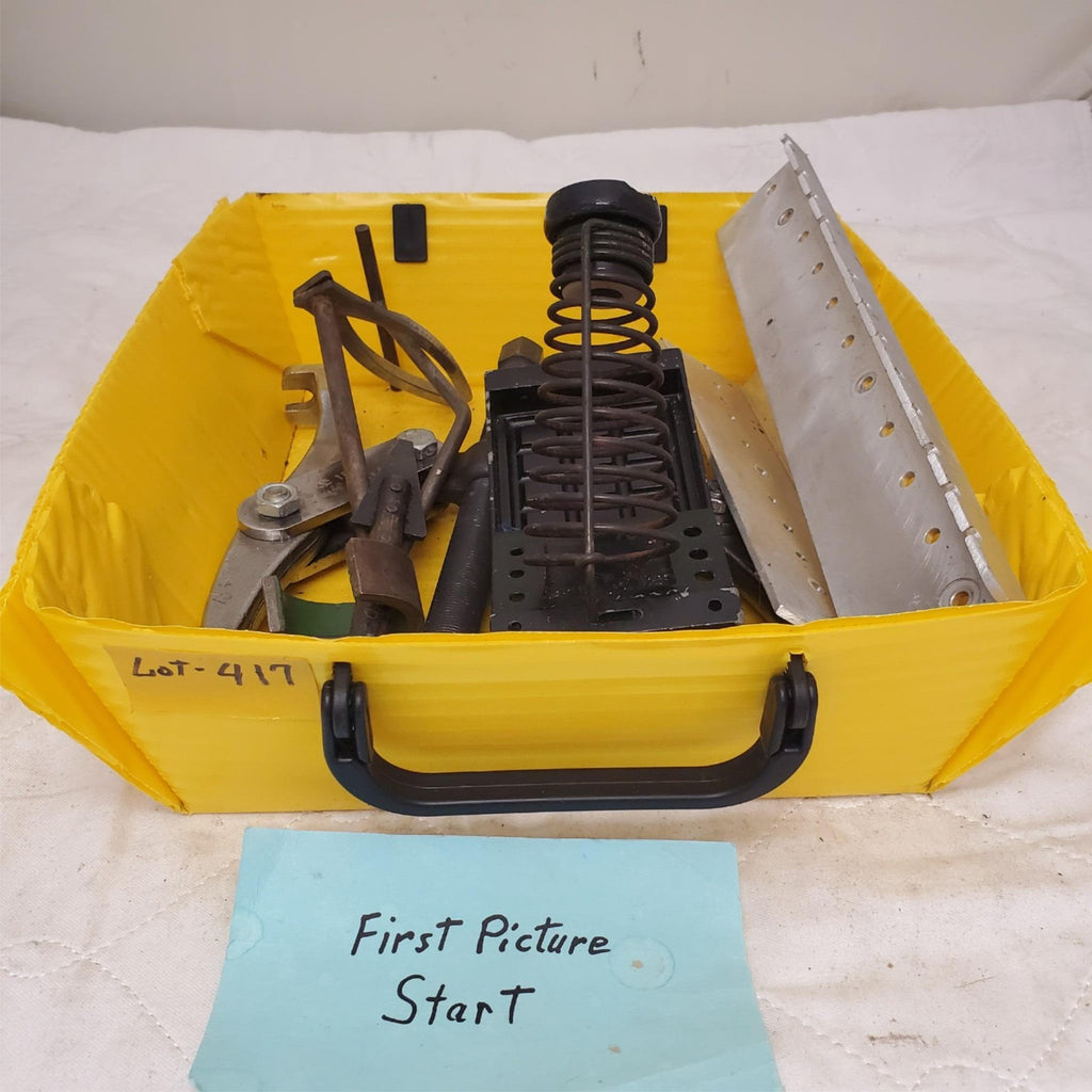Tool & Parts Lot – Gear Puller, T-Handle Tool, Brackets, & More LOT-417