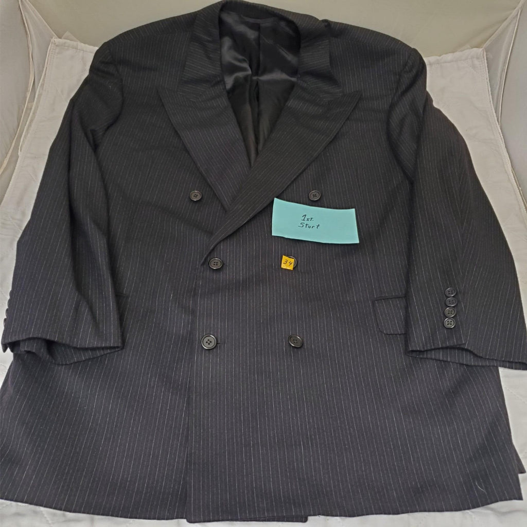 Hickey Freeman Collection Neiman Marcus Wool Blazer Suit Jacket Sport Coat 48L