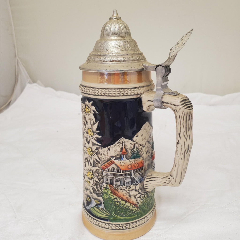 Germany Original Gerzit Gerz #9 Beer Stein with Lid