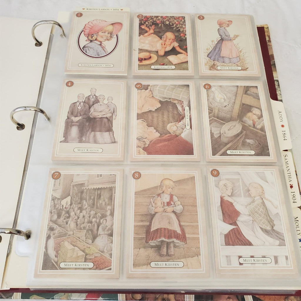 Vintage American Girls Collection Trading Album