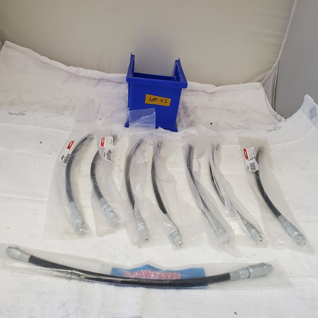Westward 3APF7 Hose Extension with Swivel End 12 Inch set of 8#43