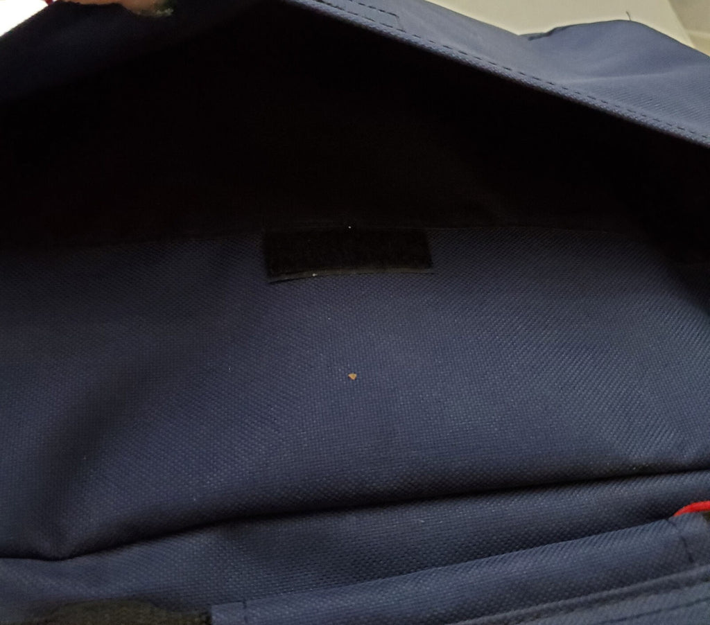 SOLO New York Briefcase Messenger Bag for Laptop - Black/Blue