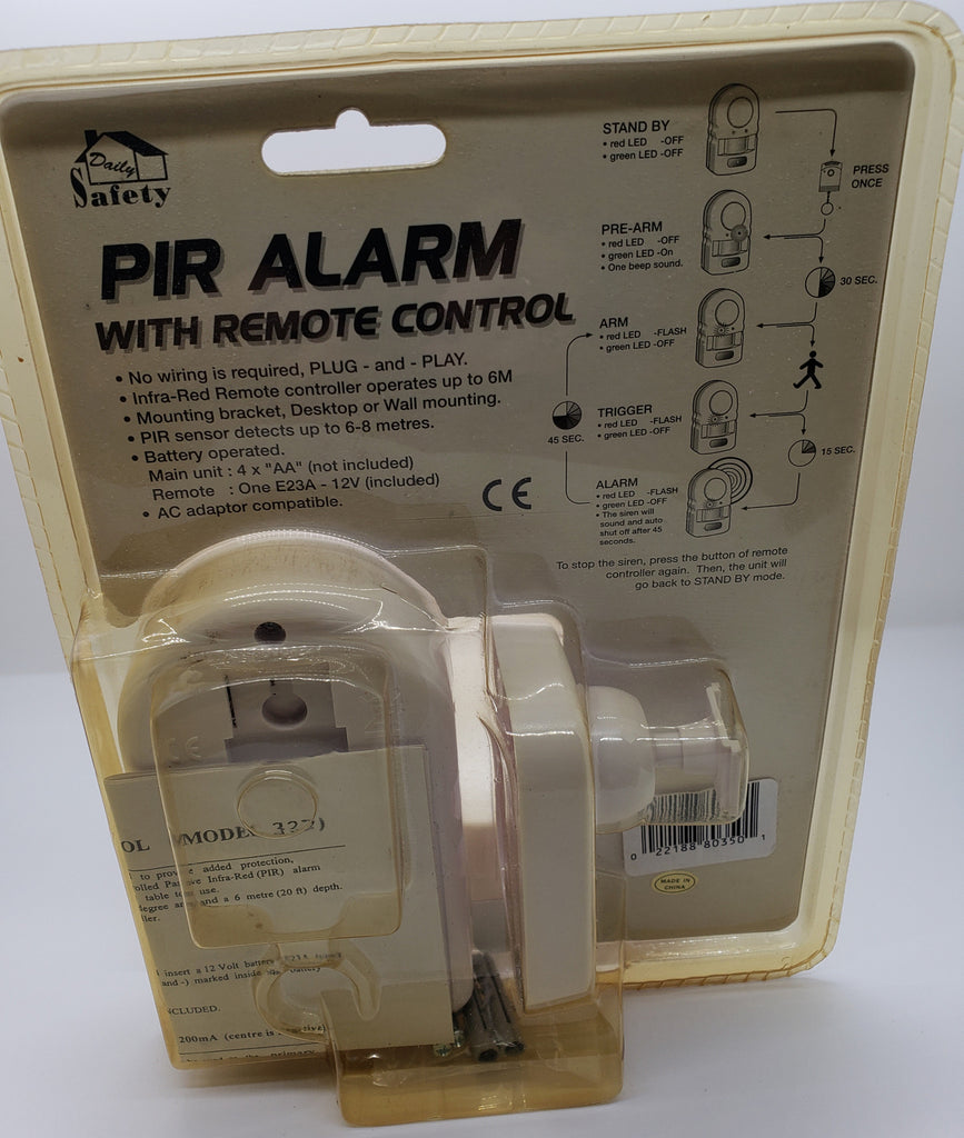 Brand New! Mace Security International PIR Alarm with Remote Control