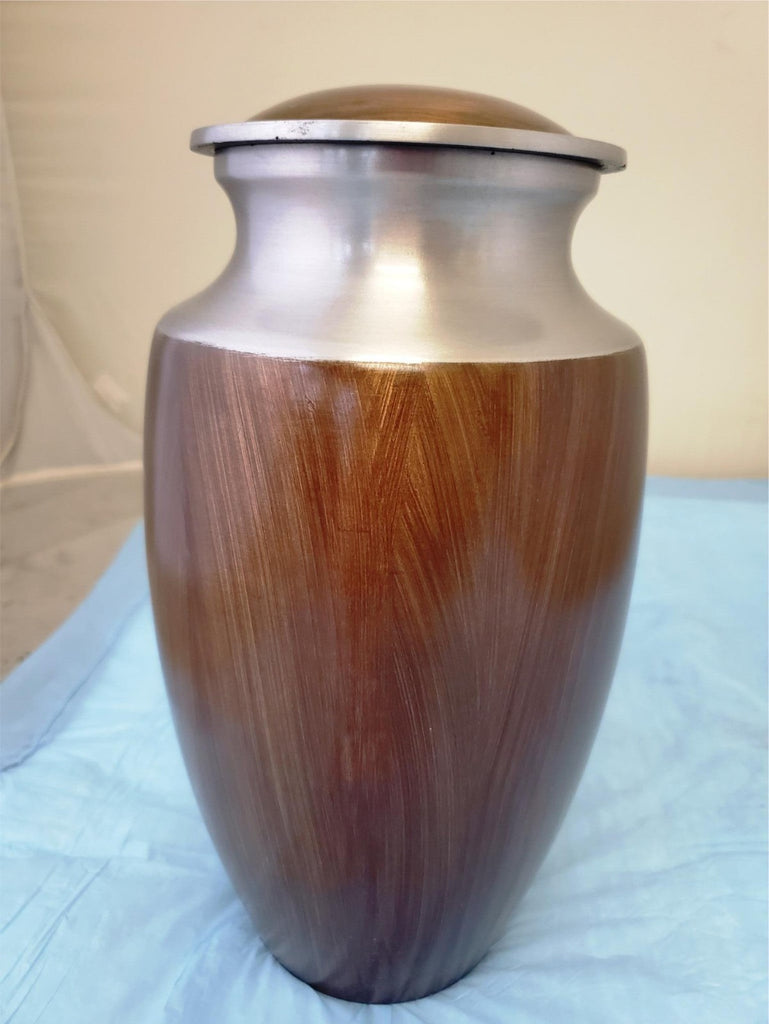 Modern Beautiful Design Handcrafted Urn for Human Ashes - BAI-7682NK