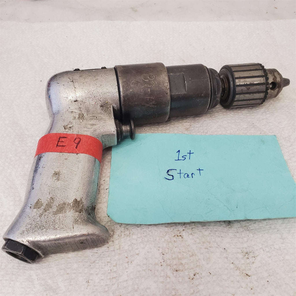 Rockwell 31D-106 F Pistol Grip Pneumatic Air Drill Air Tool E-9 87-1469