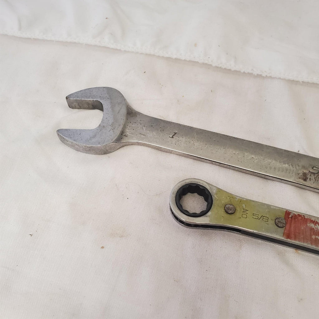 Lot of 2 Snap On Assorted Box Wrench & Combination Wrench LOT 436