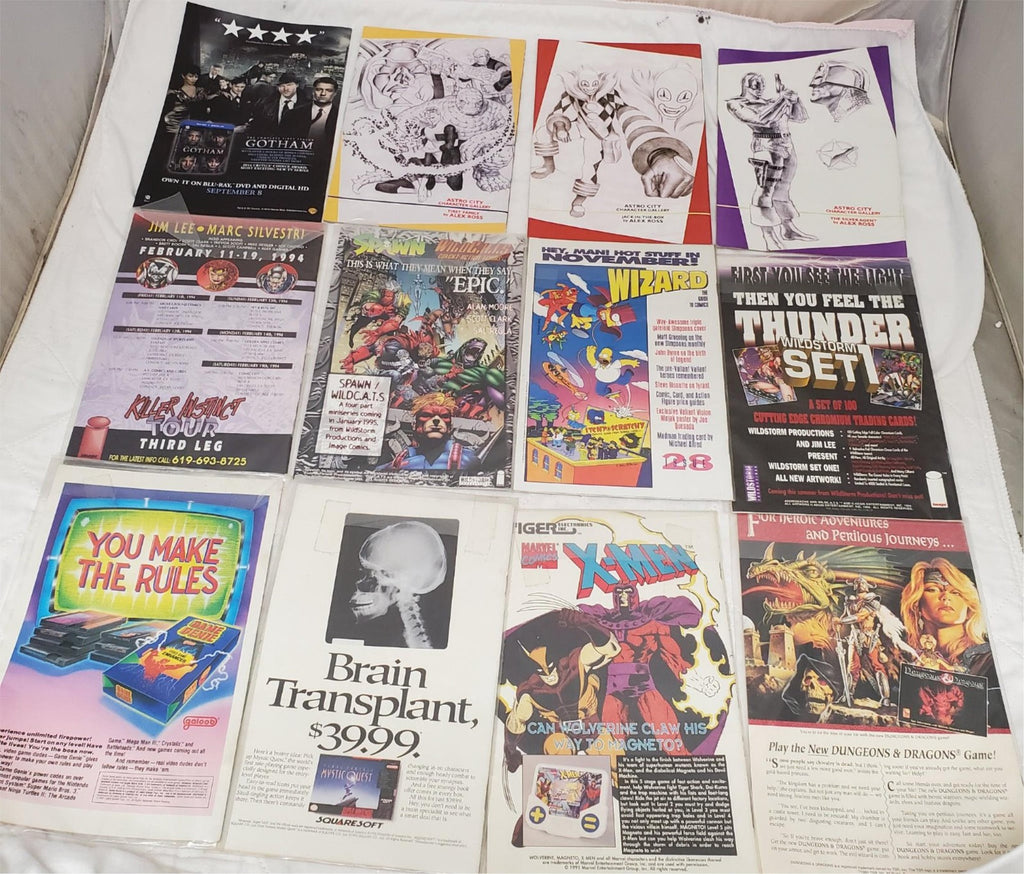 Lot of 12 Assoretd DC Batman Astrocity StormWatch & Marvel XForce Comic Books #4