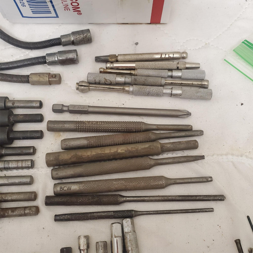 Large Lot of Drill Bit Socket Grinder Bits Set