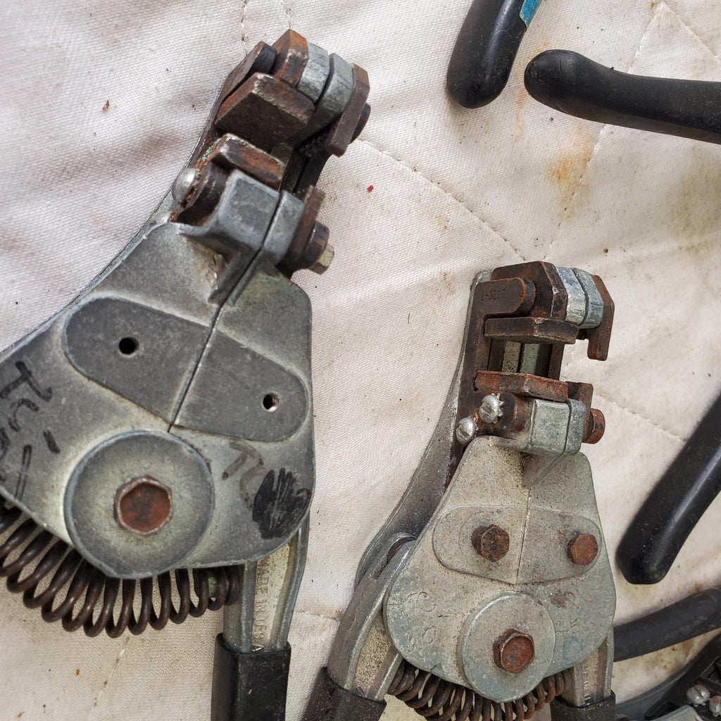 Lot of Vintage Custom Stripmaster Wire Stripper Hand Tools Lot 210