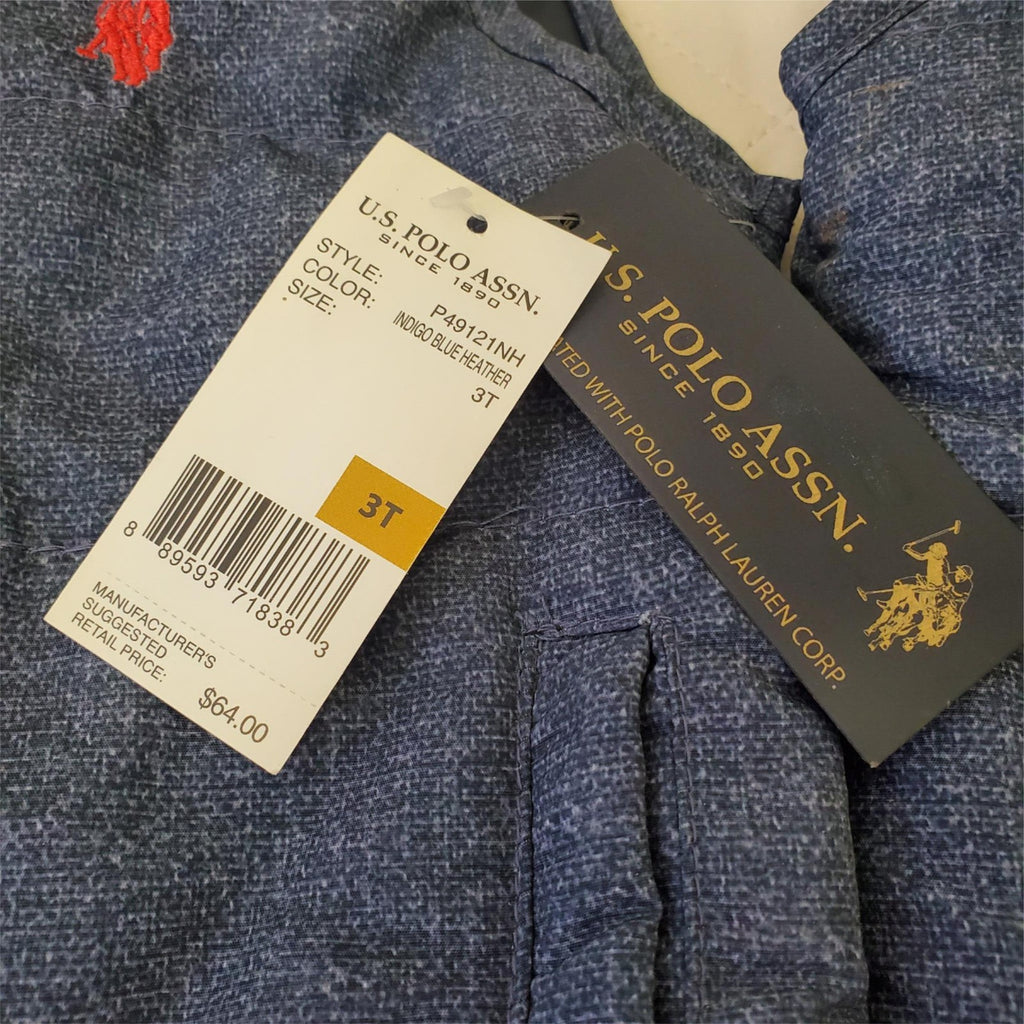 U.S. Polo Assn. Since 1890 Indigo Blue Hether Jacket 3T