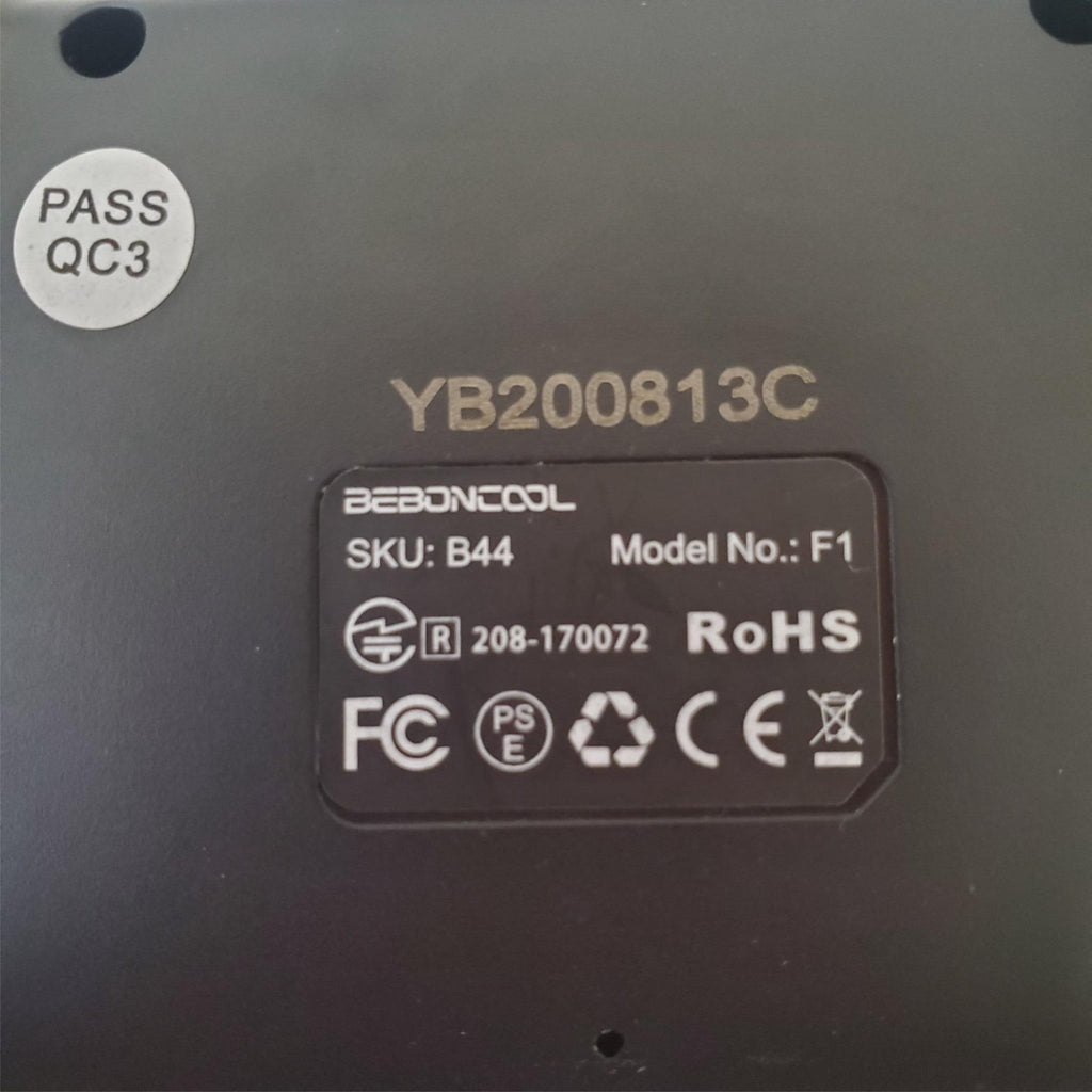 Beboncool F1 Nintendo Switch Gaming Controller Model No F1