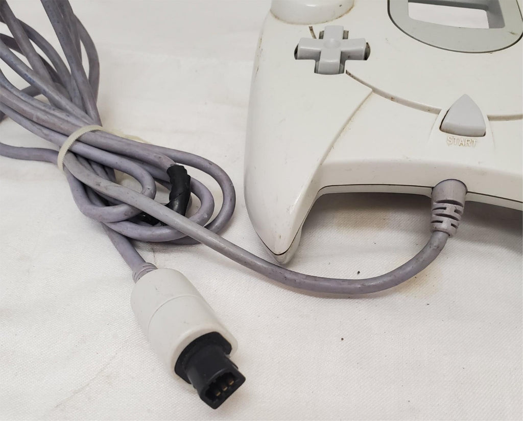 Sega Dreamcast HKT-7700 White Video Games Controller