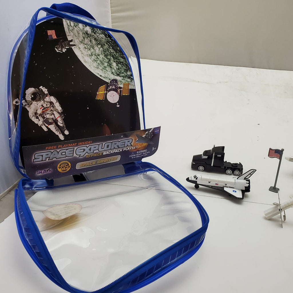InAir Nasa Space Explorer 10 Piece Backpack PlaySet