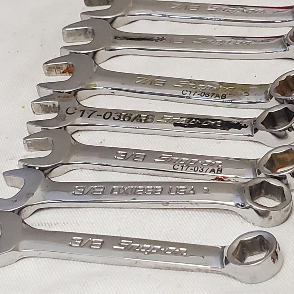 Lot of 34 Assorted Snap on Combination Wrench Set LOT-1036