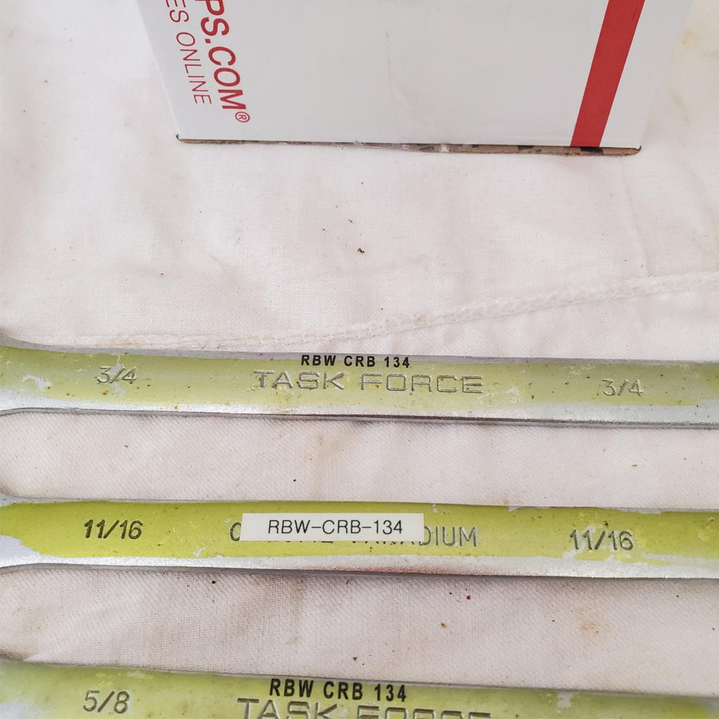 Lot of 8Pcs 12 Point SAE Combination Wrench Set - LOT 470