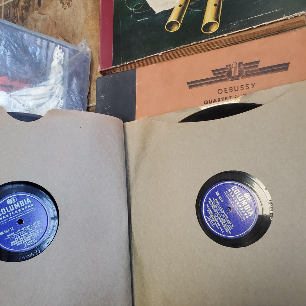 Lot of 4 RCA Victor Record Sets - Wagner, Debussy, Walkure, Chants #2