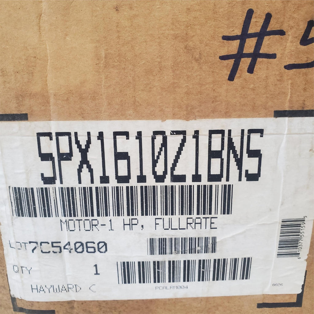 Hayward SPX1610Z1BNS Swim Pure Pool Hot Tub Pump Motor Lot 7C54060