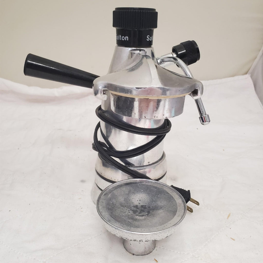 Vintage Salton EX3 Aluminum Italian Design Espresso Maker
