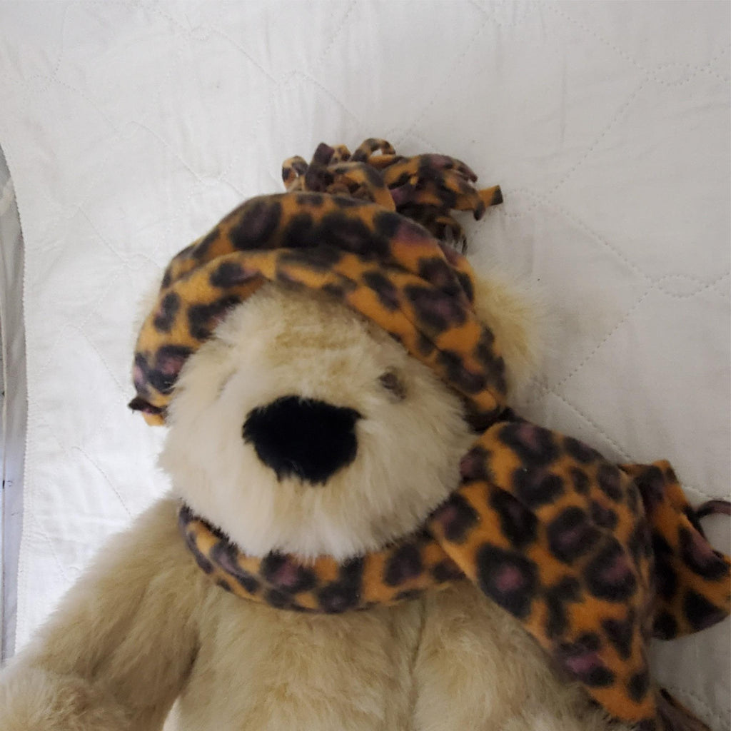 Stuffed By Me Alcatraz Warm Bear Plush Stuffed Animal - Basic Brown Bear Factory