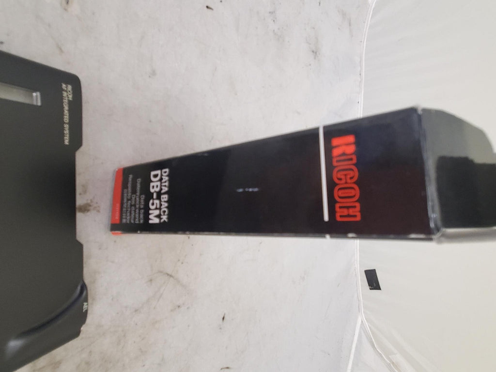 Ricoh Data Back DB-5M for Mirai Camera (NOS) AF Integrated System OWNERS MANUAL