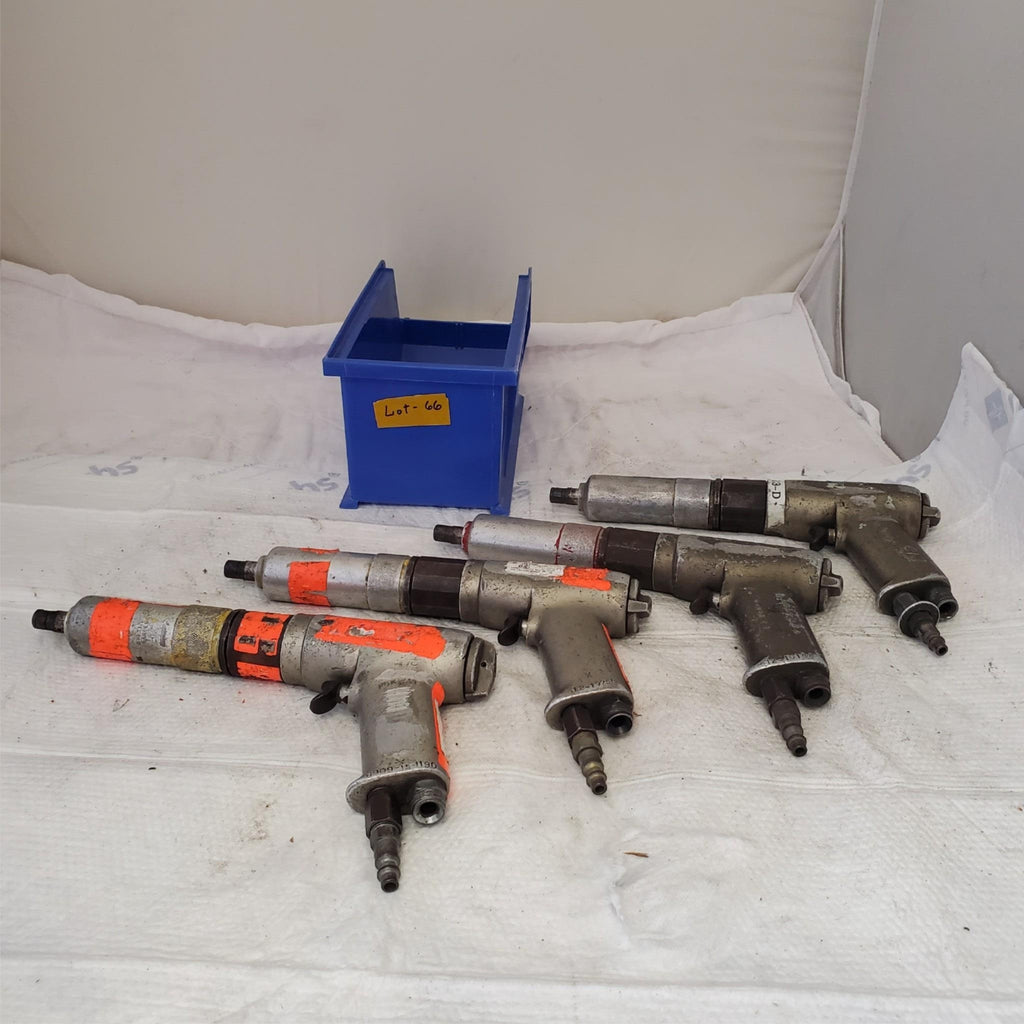 Lot of 4 Celco & Other Brand Pneumatic Screwdriver #66